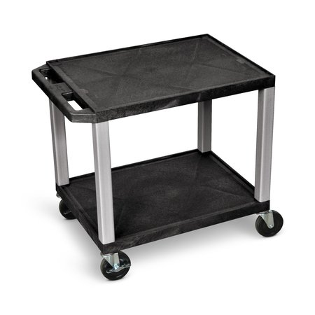 LUXOR BLACK 26" TUFFY CART NICKEL LE WT26-N